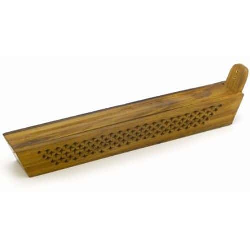 Wood Box with Slant Ends 12" long image 0