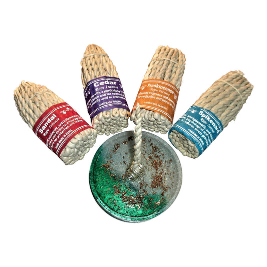 Rope Incense Holder with EMF Protection image 1