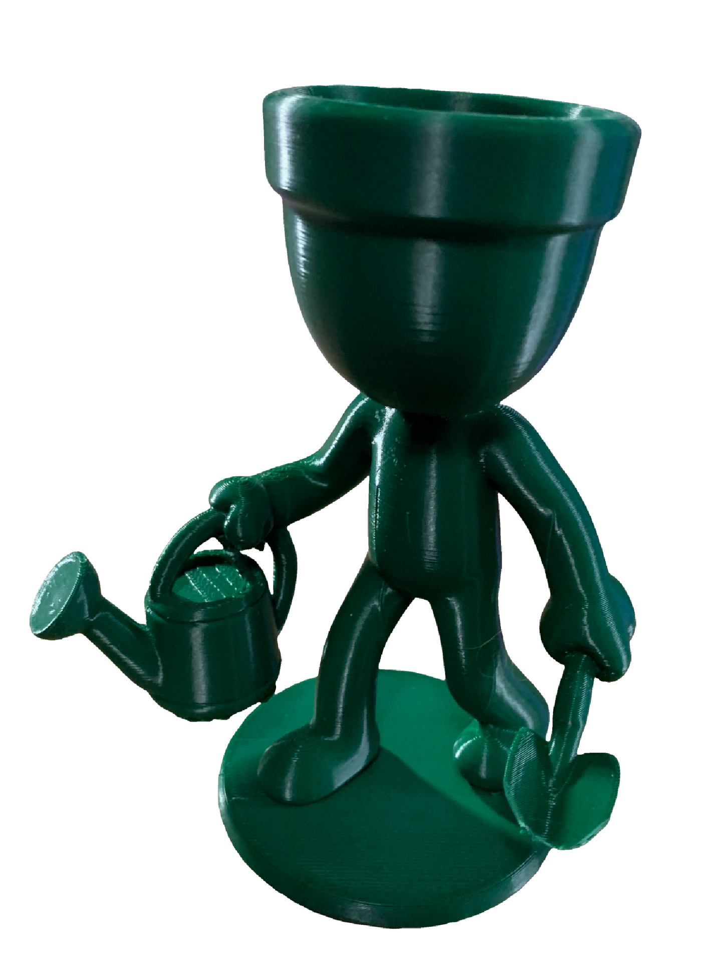 Happy Gardener Flower Pot - Forest Green
