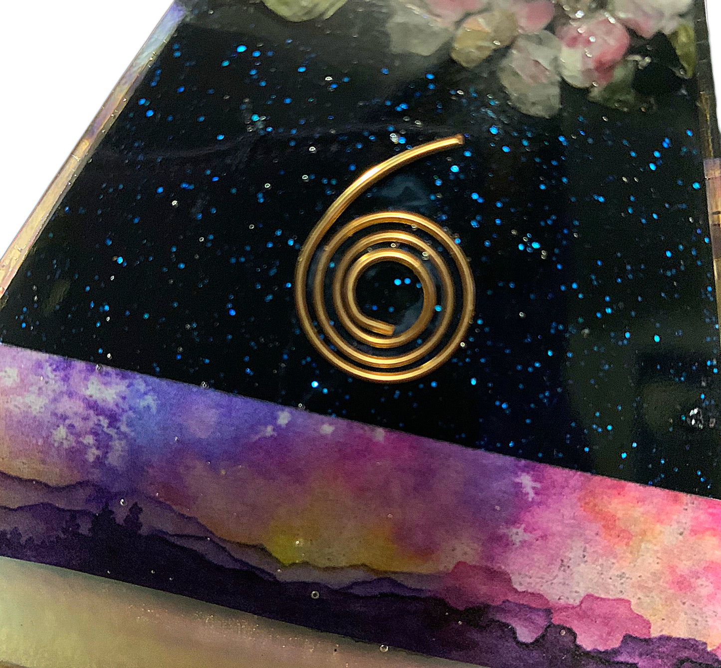 Wanderer Twilight Vision Orgone Pyramid - Shungite Activated image 4