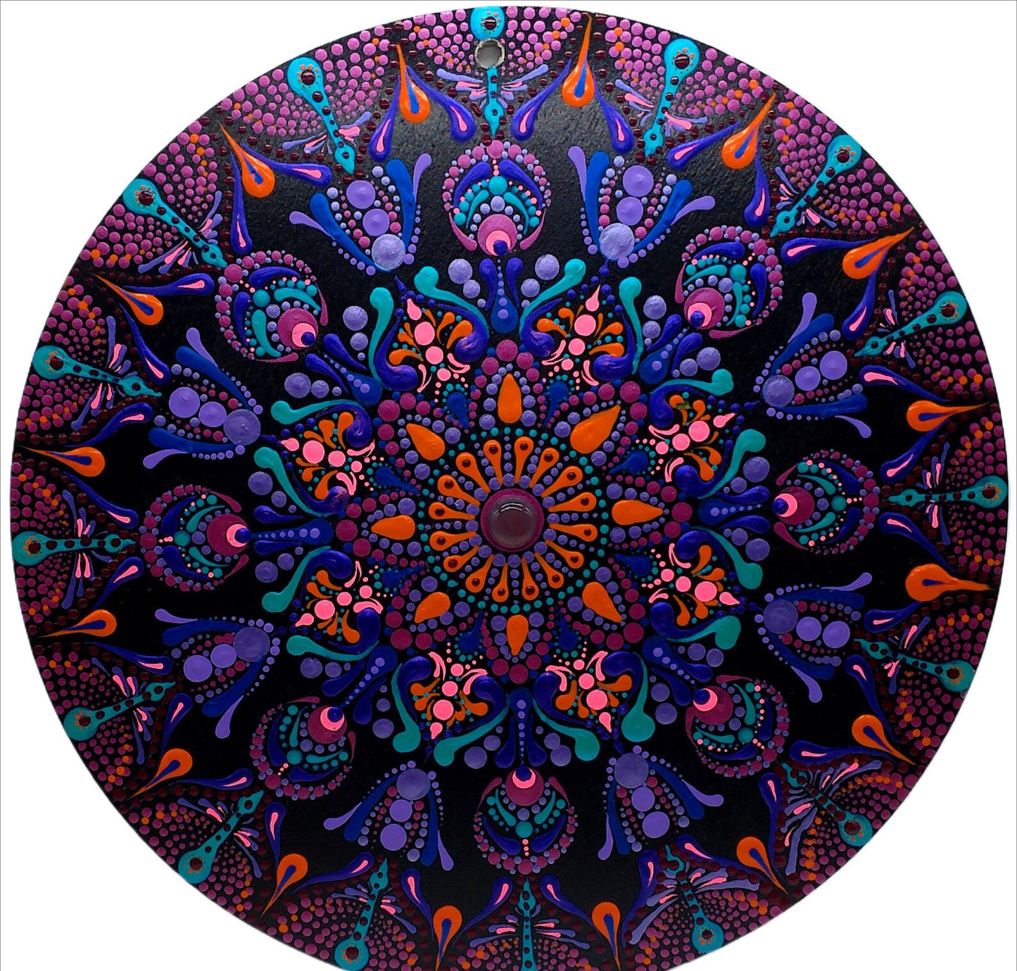 Caring and Sharing - 12" Mandala Wall Hanging