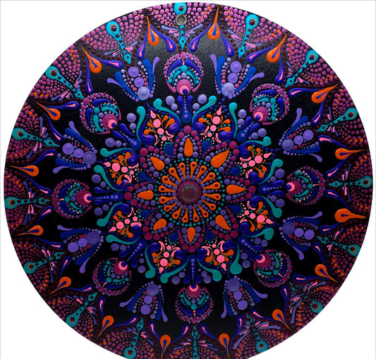 Caring and Sharing - 12" Mandala Wall Hanging