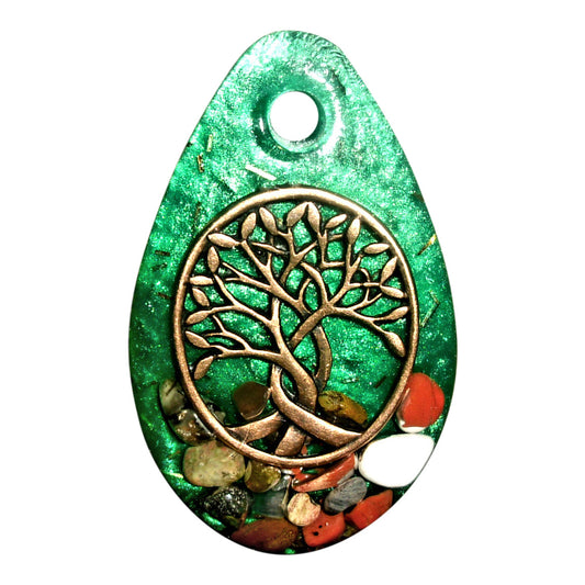 Tree of Life Orgone Energy Pendant - Heaven on Earth