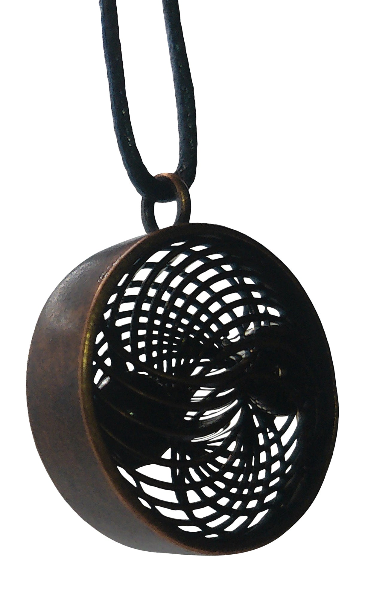 Shungite Energy Vortex Orgone Pendant