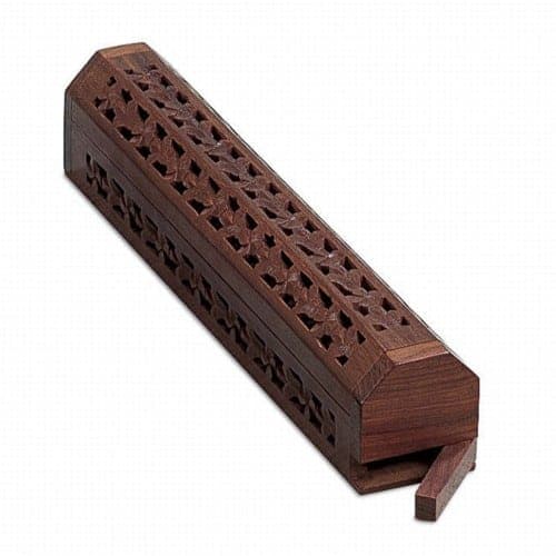 Wooden Coffin Compartment Burner image 0