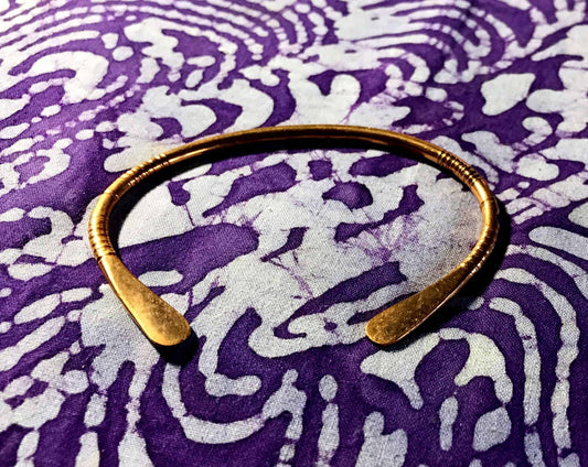 Flat End Copper Bracelet 2 image 0