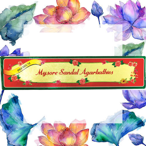 Mysore Sandalwood Incense - Rich sandalwood aroma image 0