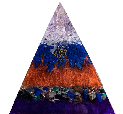 Phoenix Rising Orgone Energy Harmonizer Pyramid - almost 3 lbs. image 2