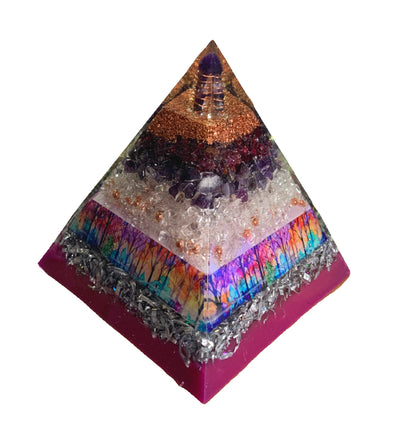 The Sanctuary Orgone Energy Harmonizer Pyramid - almost 6" tall image 3