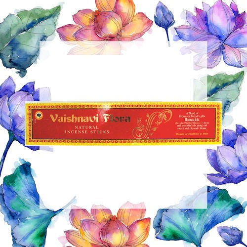 Vaishnavi Flora Incense - Another top pick, slightly citrusy and pungent image 0