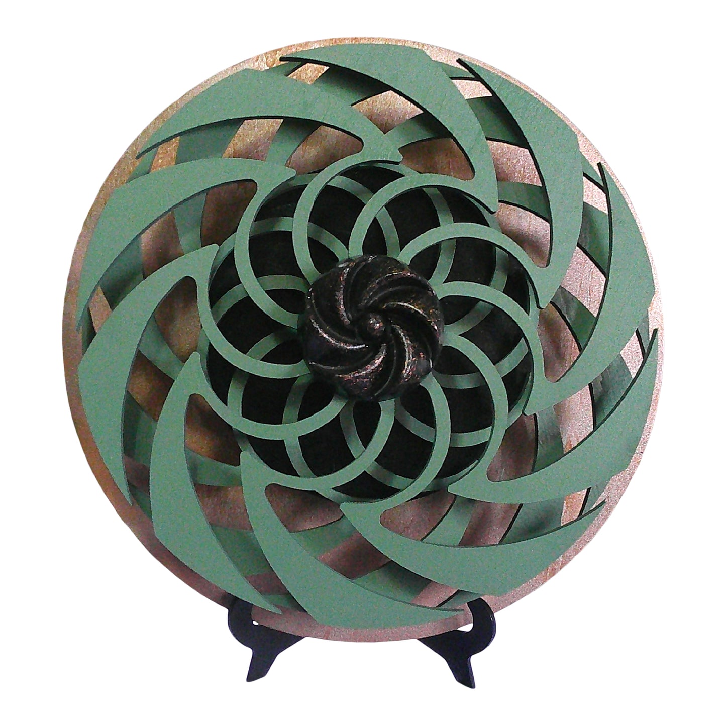 Electric Kinetic Orgone Energy Moss Green Spinner image 0