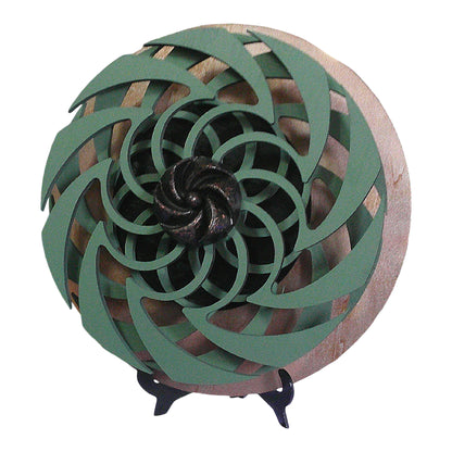Electric Kinetic Orgone Energy Moss Green Spinner image 1