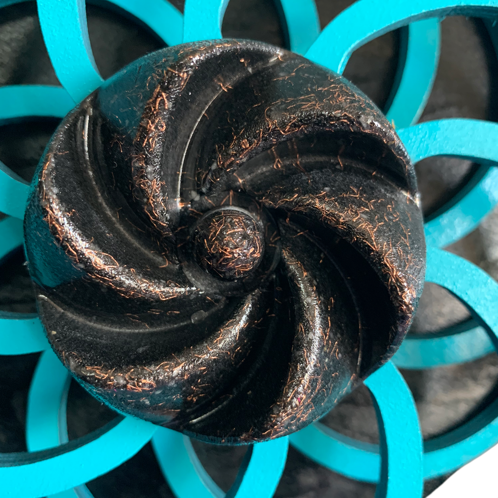 Electric Kinetic Orgone Energy Sky Blue Spinner image 3