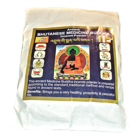 ANCIENT BHUTANESE MEDICINE BUDDHA INCENSE POWDER image 0