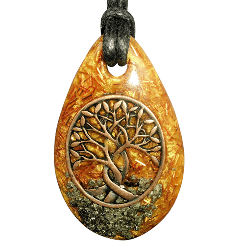Achieving Hopes & Aspirations - Orgone Tree of Life Pendant
