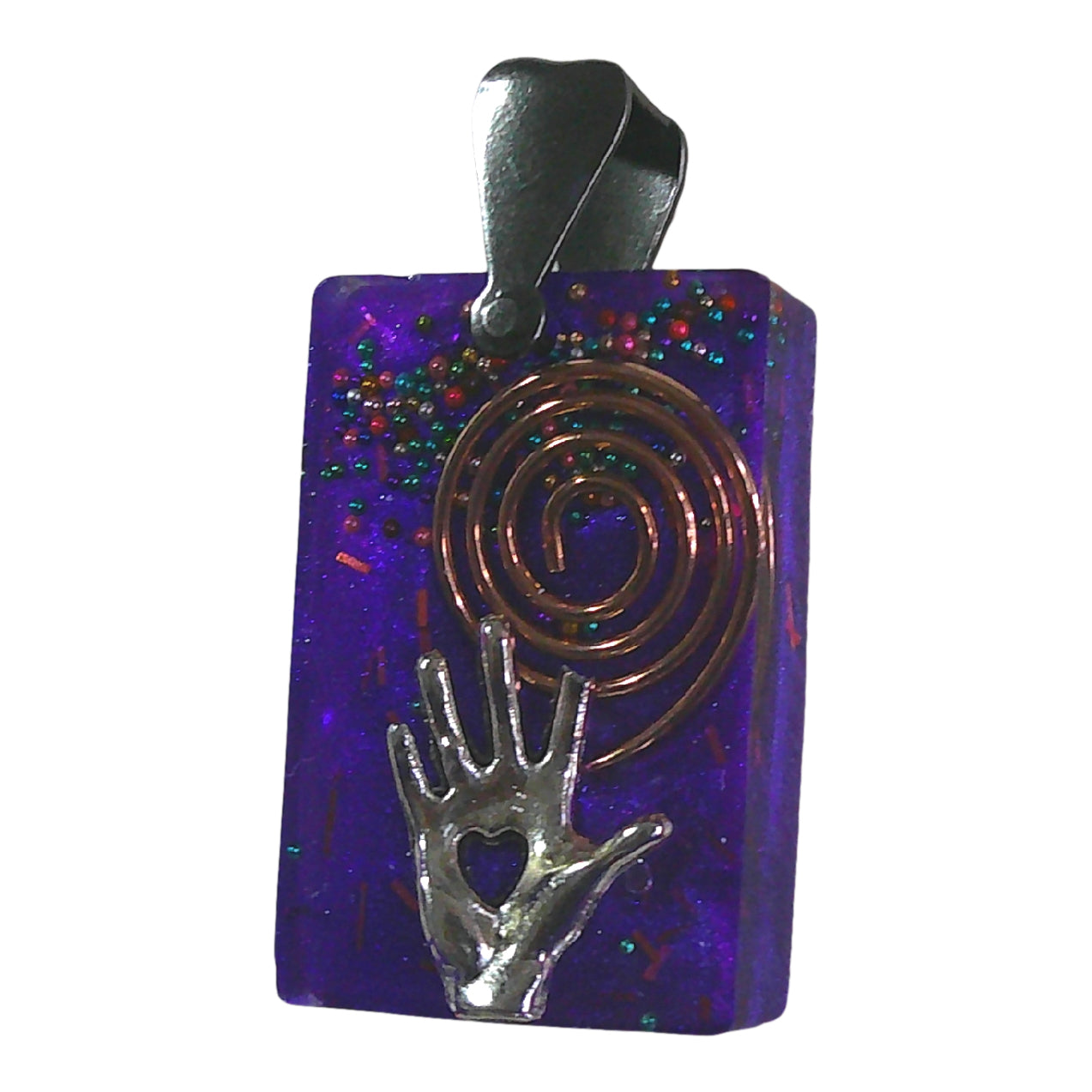 Healing Hand Orgone Energy Pendant image 2