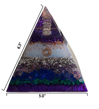 Earth and Sky Mega Orgone Pyramid- almost 3 lbs. image 3