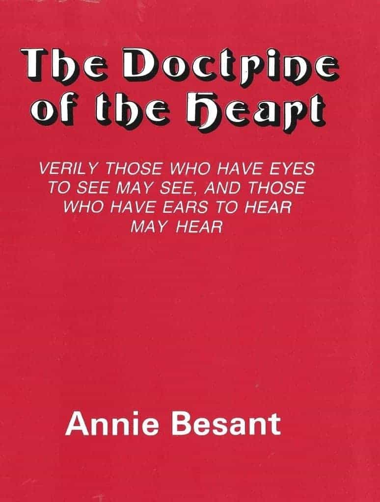 The Doctrine of the Heart by Annie Besant image 0