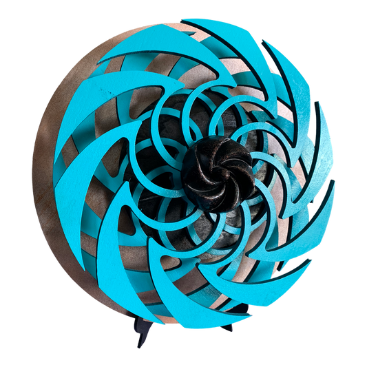 Electric Kinetic Orgone Energy Sky Blue Spinner image 1