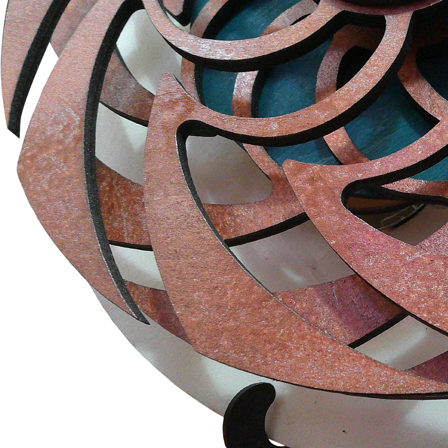 Sun Over River ~ Kinetic Tabletop Spinner image 3