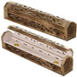 Wooden Compartment Holder with two cone holders image 0