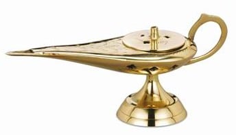 Brass Genie Lamps (Alladin's Lamp) image 0
