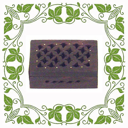 Wooden Box for amber resin image 0