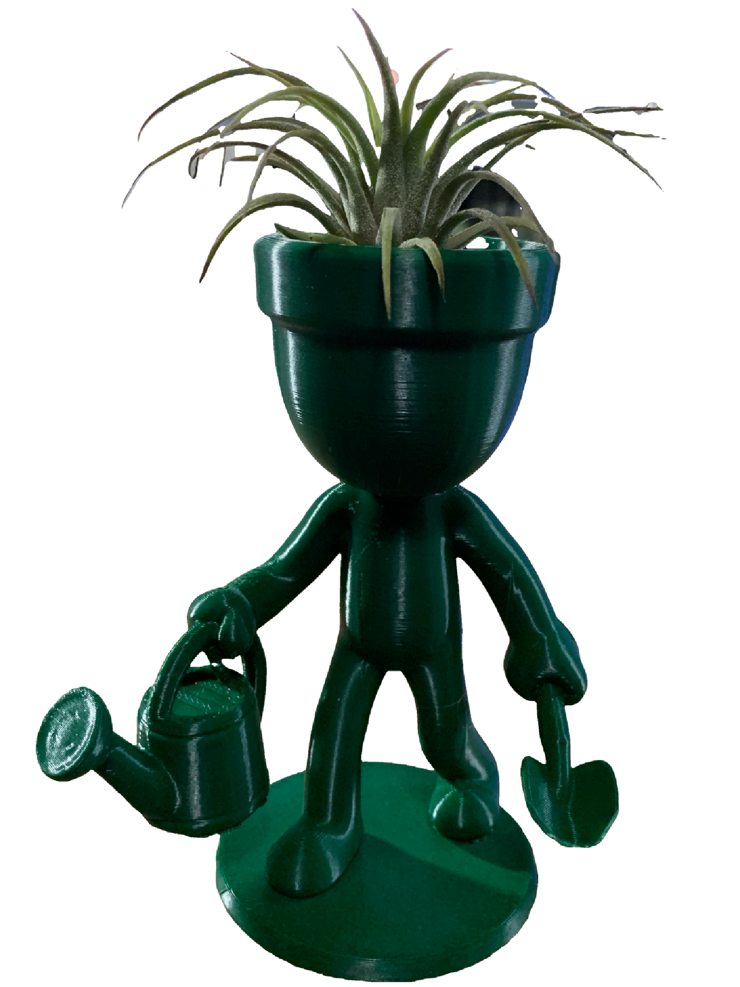 Happy Gardener Flower Pot - Forest Green