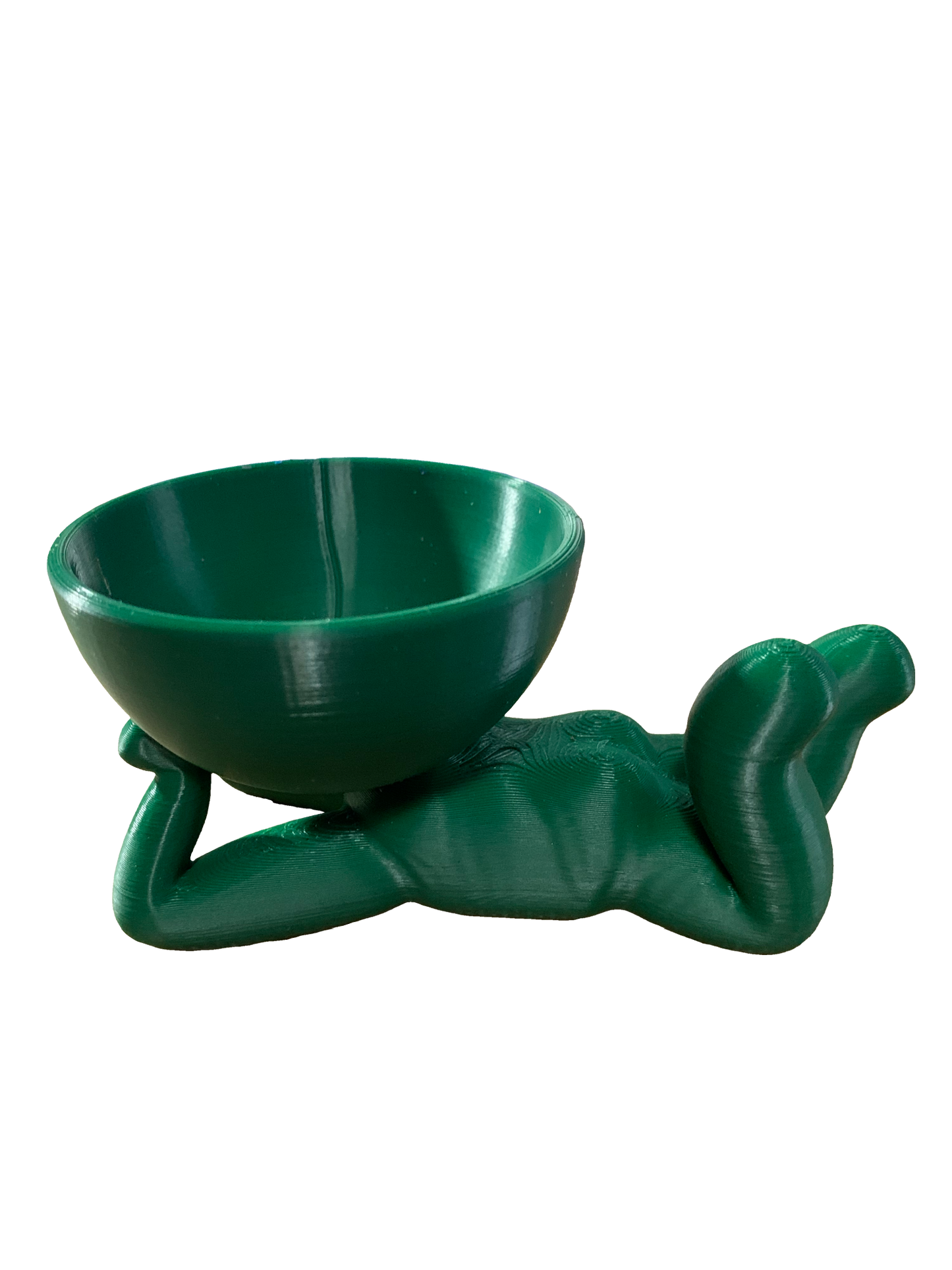 Totally Relaxed Flower Pot - Forest Green