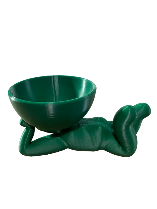 Totally Relaxed Flower Pot - Forest Green