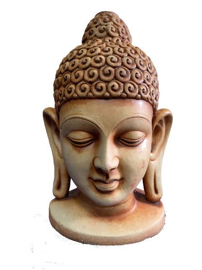 Buddha Clay Face