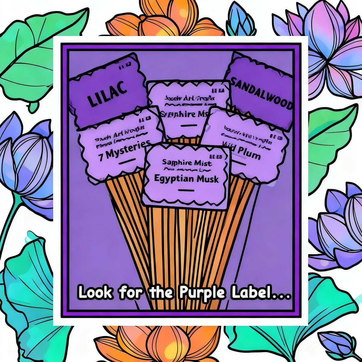 Purple Label Fine Line Incense