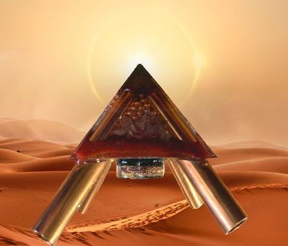 Prototype Giza Orgone Pyramid Cap