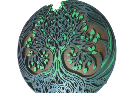 Tree of Life - 11" Mandala Wall Hanging