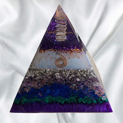 Earth and Sky Mega Orgone Pyramid- almost 3 lbs. image 0