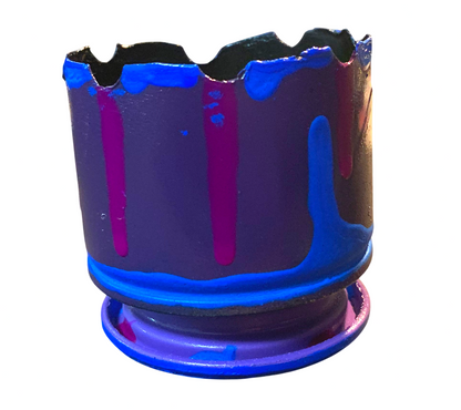 Recycled Incense Holders - Medium 1 (for cones, powder, resin) image