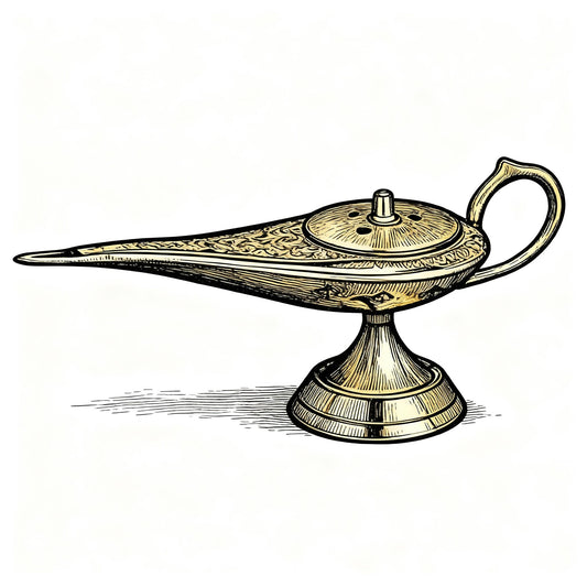 Brass Genie Lamps