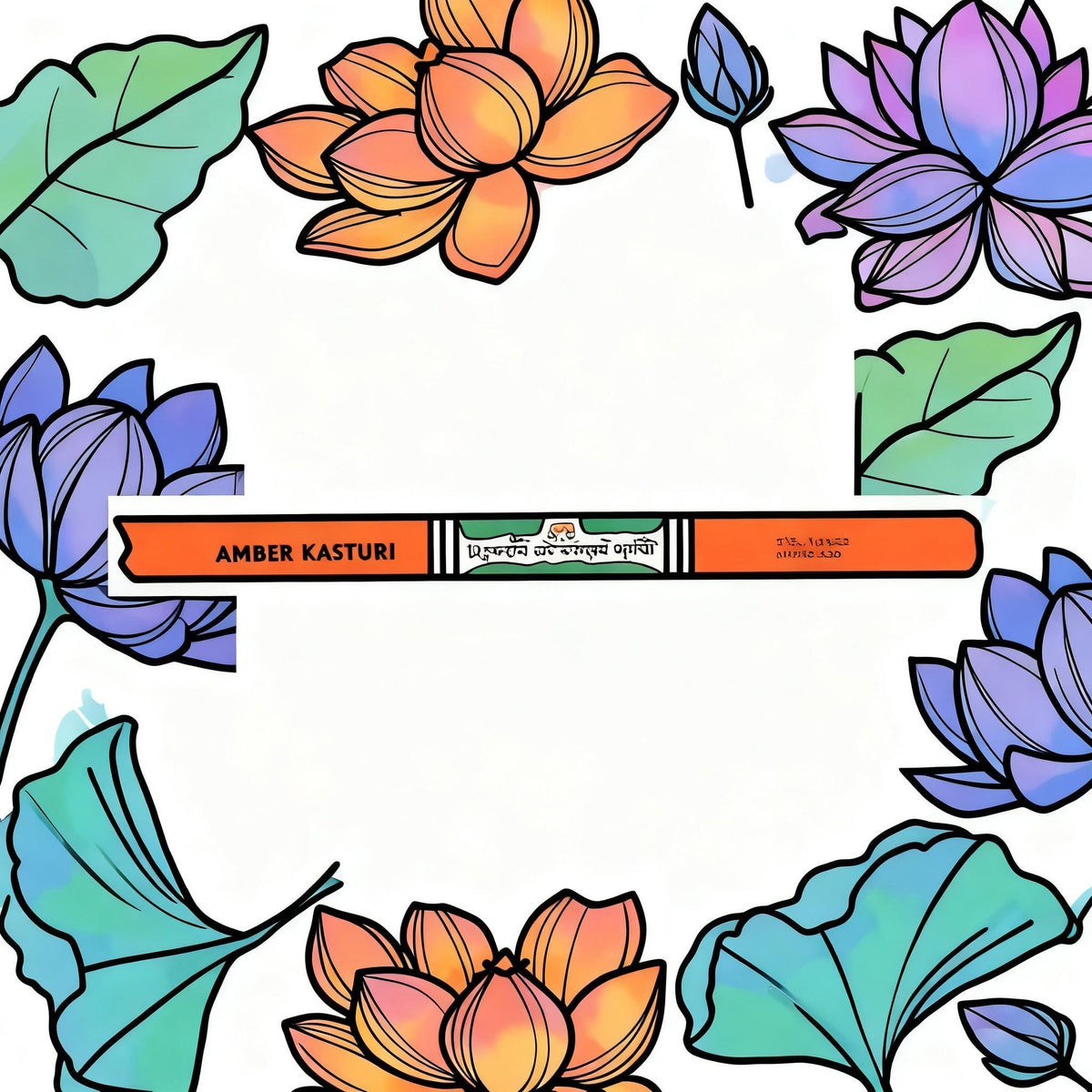 Amber Kasturi Incense Sticks