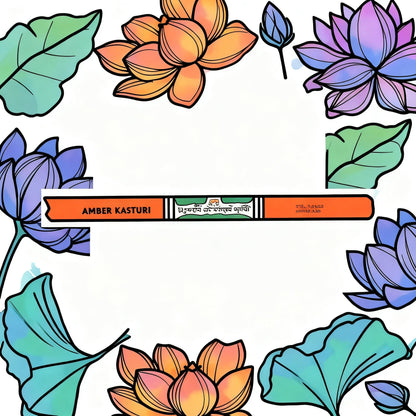 Amber Kasturi Incense Sticks