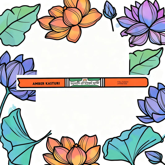 Amber Kasturi Incense Sticks