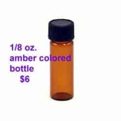 Hyssop Essential Oil - $12 - amber color bottle 1/8 oz. image