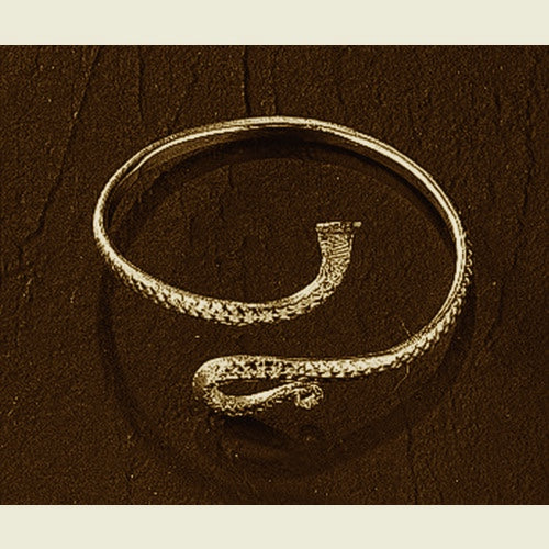 Snake Arm Band #1 – Silver or Brass Tone