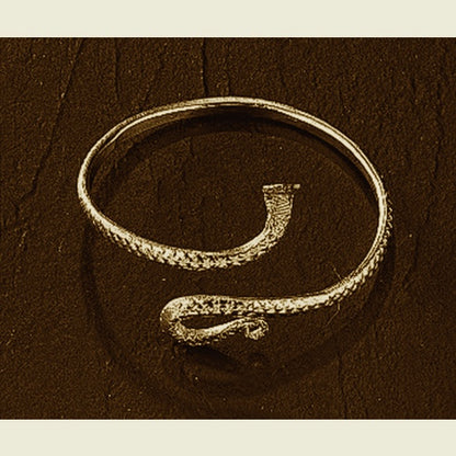 Snake Arm Band #1 – Silver or Brass Tone