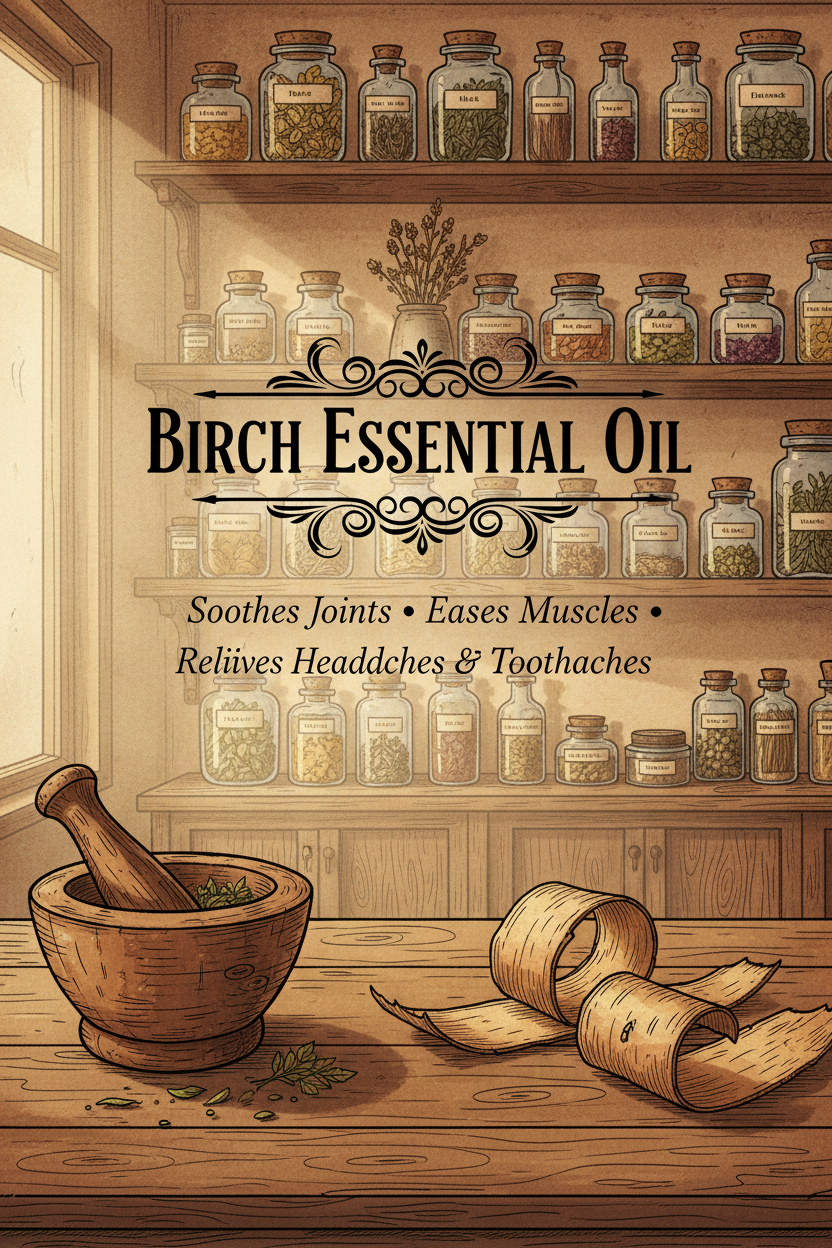 Birch, Sweet Essential Oil