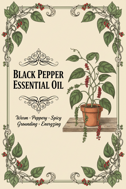 Black Pepper Essential Oil