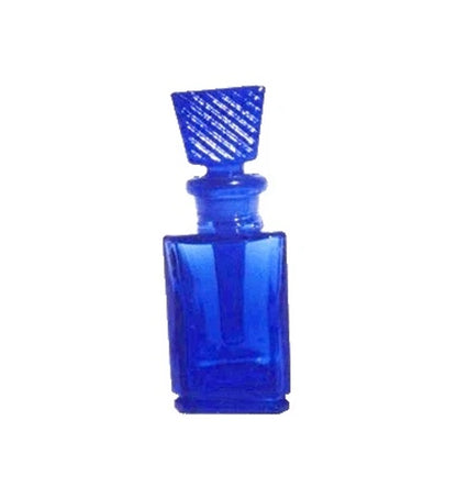 Empty Square Glass Bottles