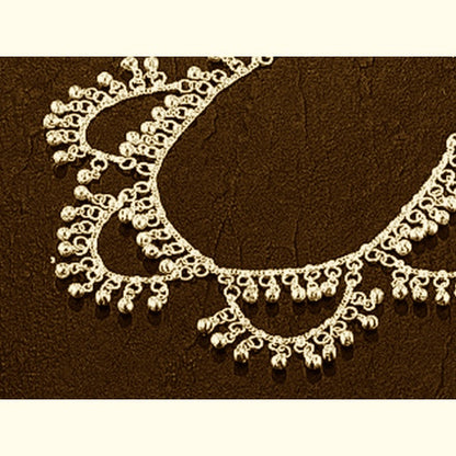 Elegant Neck Piece #4 – Brass or Silver Tone