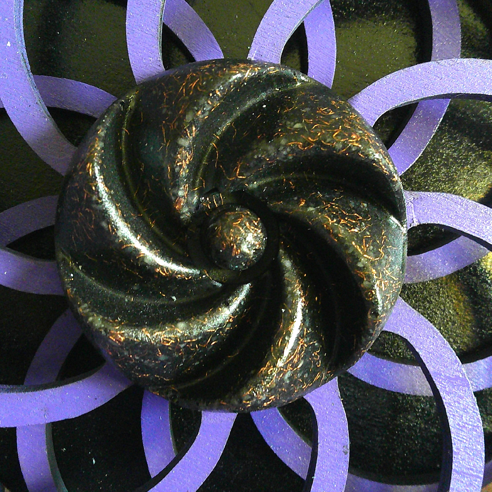 Electric Kinetic Orgone Energy Lavender Spinner image 3