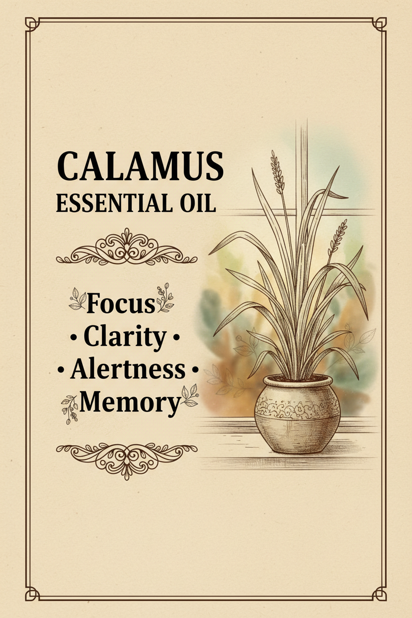 Calamus (Sweet Flag) Essential Oil