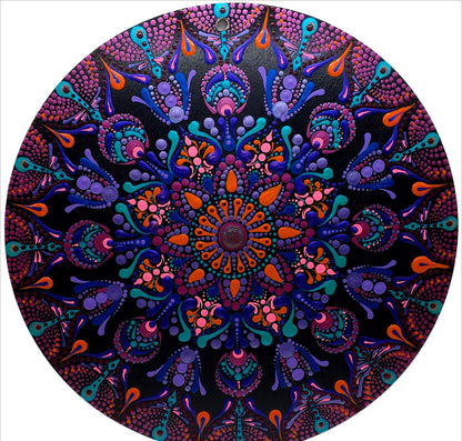 Caring and Sharing - 12" Mandala Wall Hanging